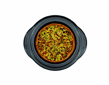 Kulatá forma na pečení s nástrojem na krájení BergHOFF - rozměry: 35,9 x 29,6 x 4,4 cm