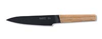 Krátký šéfkuchařský nůž BergHOFF Ron s dřevěnou rukojetí